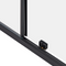 Beliani YORO - Douchecabine - Zwart - 80 x 100 x 185 cm - Veiligheidsglas