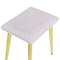 Beliani YVES - Kaptafel - Wit - MDF