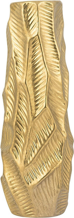Beliani ZAFAR - Decoratieve vaas - Goud - Steengoed