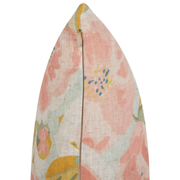 Beliani ZAHRIYE - Sierkussen - Roze/Blauw - 45 x 45 cm - Polyester