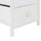 Beliani ZALAN - Commode - Wit - Paulowniahout