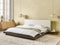 Beliani ZEN - Waterbed - Donkerhout - 180 x 200 cm - Bouclé