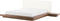 Beliani ZEN - Waterbed - lichte houtkleur - MDF