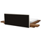 Beliani ZEN - Waterbed - Lichthout - 180 x 200 cm - Bouclé
