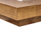 Beliani ZEN - Waterbed - Lichthout - 180 x 200 cm - Bouclé