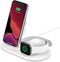 Belkin 3-in-1 Qi Draadloze oplader voor iPhone - 10W - Wit
