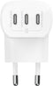 Belkin 67W 3-poorts USB-C wandlader met 1.8M 100W USB-C kabel