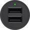 Belkin autolader met 2 poorten - 2.4A - 24W - Zwart