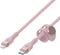 Belkin BOOST CHARGE™ Braided USB-C naar Apple iPhone Lightning - 1m - Roze