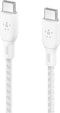 Belkin Boost Charge Braided - USB-C naar USB-C - 2m - Wit