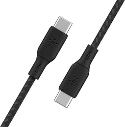 Belkin Boost Charge Braided - USB-C naar USB-C - 3m - Zwart