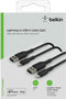 Belkin BOOST↑CHARGE™ Lightning/USB-A-kabel - 2 stuks - 1m - Zwart