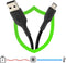 Belkin BOOST CHARGE™ - Micro-USB naar USB-A kabel braided - 1 meter - Zwart