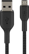 Belkin BOOST CHARGE™ - Micro-USB naar USB-A kabel braided - 1 meter - Zwart