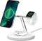 Belkin Boost Charge Pro - MagSafe 3-in-1 Wireless Charger - Wit