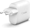 Belkin Boost Charge Universele 2-poorts snellader voor thuis - 24W - Wit