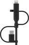 Belkin BOOST↑CHARGE™ Universele USB-kabel - 1 meter - USB-A /USB-C/Micro-USB/Lightning connector- Zwart