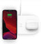 Belkin BOOST↑CHARGE™ - Wireless charger 15W-laadstation - Draadloze oplader twee laadoppervlakken - Wit