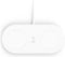 Belkin BOOST↑CHARGE™ - Wireless charger 15W-laadstation - Draadloze oplader twee laadoppervlakken - Wit