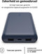 Belkin Boost-Up Charge 20.000 mAh Powerbank - USB-A naar USB-C-Kabel - 3-Poorts - 15W - Blauw