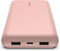 Belkin Boost-Up Charge 20.000 mAh Powerbank - USB-A naar USB-C-Kabel - 3-Poorts - geschikt voor iPhone - 15W - Roze