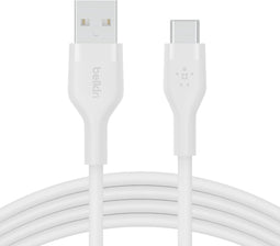 Belkin Boost-Up Charge - Telefoniekabel - USB-A naar USB-C - 3m - Wit