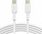 Belkin Boost-up Charge - Telefoniekabel - USB-C naar USB-C - 2m - wit