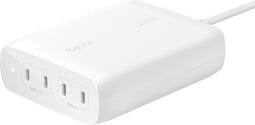 Belkin BoostCharge Pro 200W 4-poorts USB-C GaN Snellader met Power Delivery 3.1, Inclusief 1,5 m Kabel