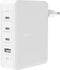 Belkin BoostCharge Pro - 4-poorts GaN-wandlader - 140W - Wit