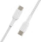 Belkin Braided USB-C naar USB-C kabel - 1m - Wit