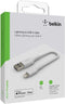 Belkin Braided USB-C naar USB kabel - 0,15m - Wit