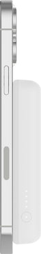 Belkin - Draadloze Powerbank + Standaard - MagSafe Compatibel - 5000mAh - Wit