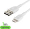 Belkin Dual USB Oplader 24W + 1m iPhone kabel