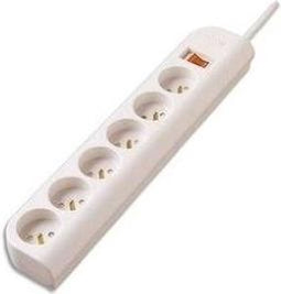 Belkin E-Series 6 Socket, 1-Metre SurgeStrip Overspanningsbeveiliging 6 AC-uitgang(en) 230 V 1 m Wit