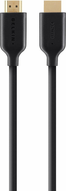 Belkin HDMI Aansluitkabel HDMI-A stekker, HDMI-A stekker 1.00 m Zwart HDMI0017-1M HDMI-kabel