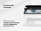 Belkin InvisiGlass Antimicrobiële Privacy Screenprotector – Geschikt voor iPhone 16/15/14 Pro