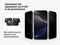 Belkin InvisiGlass Antimicrobiële Privacy Screenprotector – iPhone 16 Pro Max
