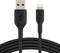 Belkin iPhone Lightning naar USB kabel - 1m - Zwart
