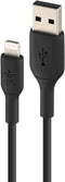 Belkin MIXIT Apple iPhone Lightning naar USB Kabel - 2 meter - Zwart