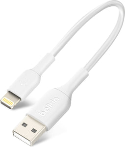 Belkin MIXIT On-the-Go Apple iPhone Lightning naar USB Kabel - 15 cm - Wit