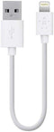 Belkin MIXIT On-the-Go Apple iPhone Lightning naar USB Kabel - 15 cm - Wit