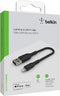 Belkin MIXIT On-the-Go Apple iPhone Lightning naar USB Kabel - 15 cm - Zwart