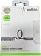Belkin MIXIT Opgerolde 3.5 mm AUX-kabel - 1.8 m - Zwart