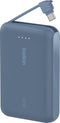 Belkin Powerbank 10.000mAh met Geïntegreerde USB-C Kabel – 20W Snelladen – Blauw