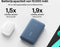 Belkin Powerbank 10.000mAh met Geïntegreerde USB-C Kabel – 20W Snelladen – Blauw