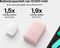 Belkin Powerbank 10.000mAh met Geïntegreerde USB-C Kabel – 20W Snelladen – Roze