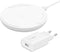 Belkin Qi wireless charger - Draadloze oplader - 10W - Met adapter - Wit