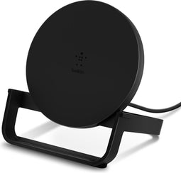 Belkin Qi wireless charger met standaard (2020) - Draadloze oplader - 10W - Zwart