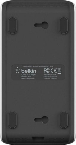Belkin Rockstar 10-poorts laadstation wit 2.4A