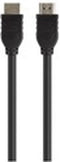 Belkin Standard - HDMI-kabel - HDMI (M) naar HDMI (M) - 1.5 m - dubbel afgeschermd - zwart - 4K ondersteuning